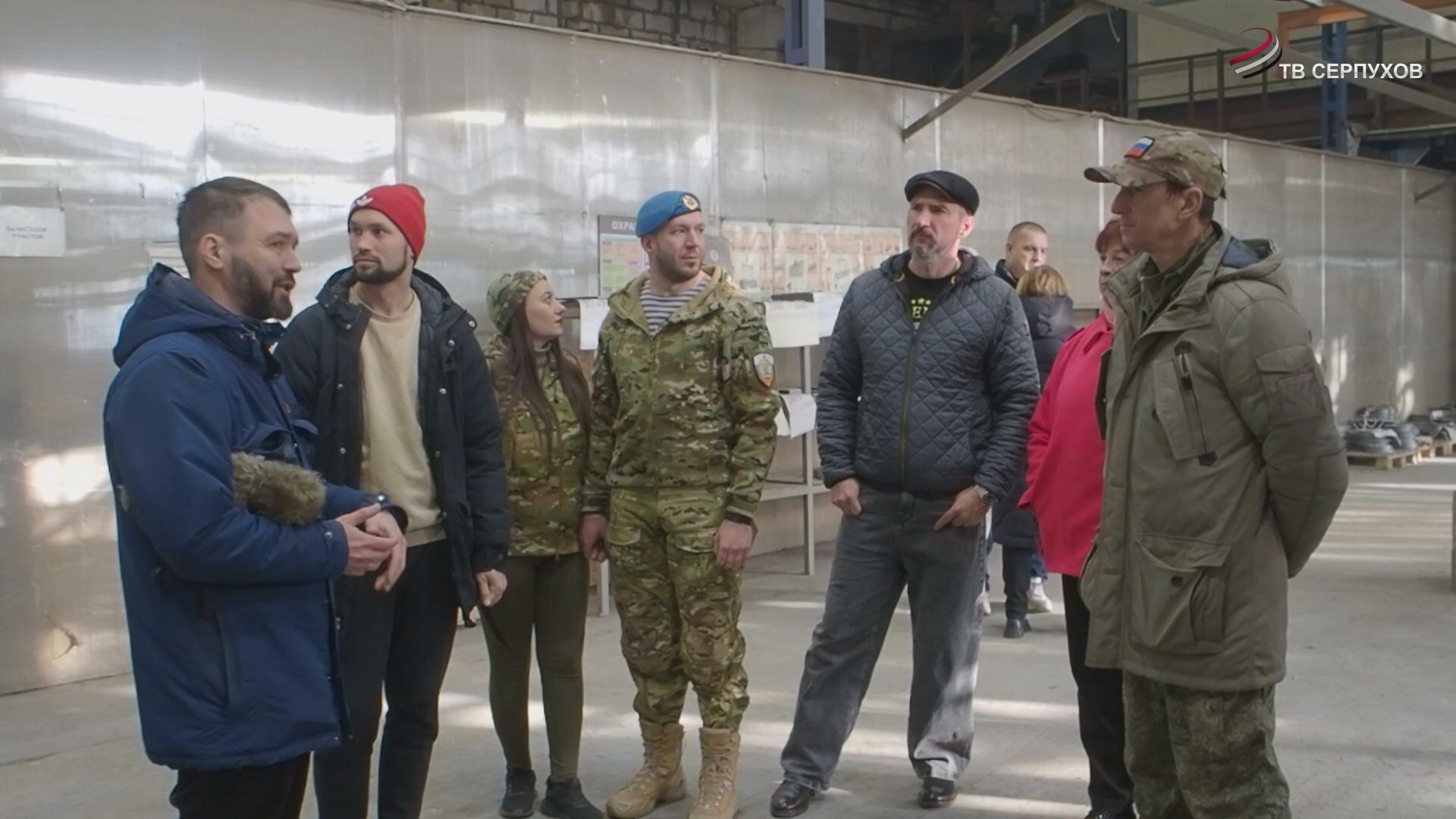 Участники СВО из Серпухова посетили крупное производство в Пущино