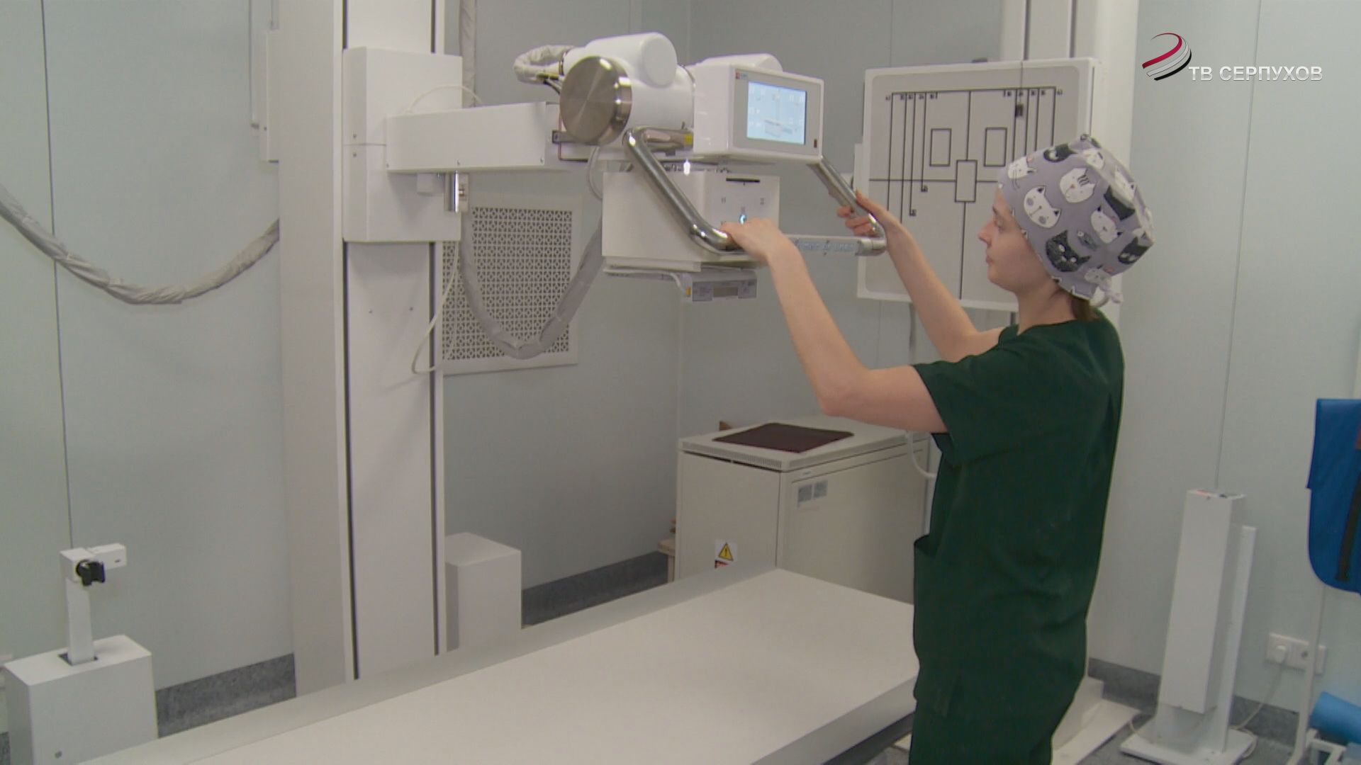 В больнице Серпухова установили новое рентгеновское оборудование