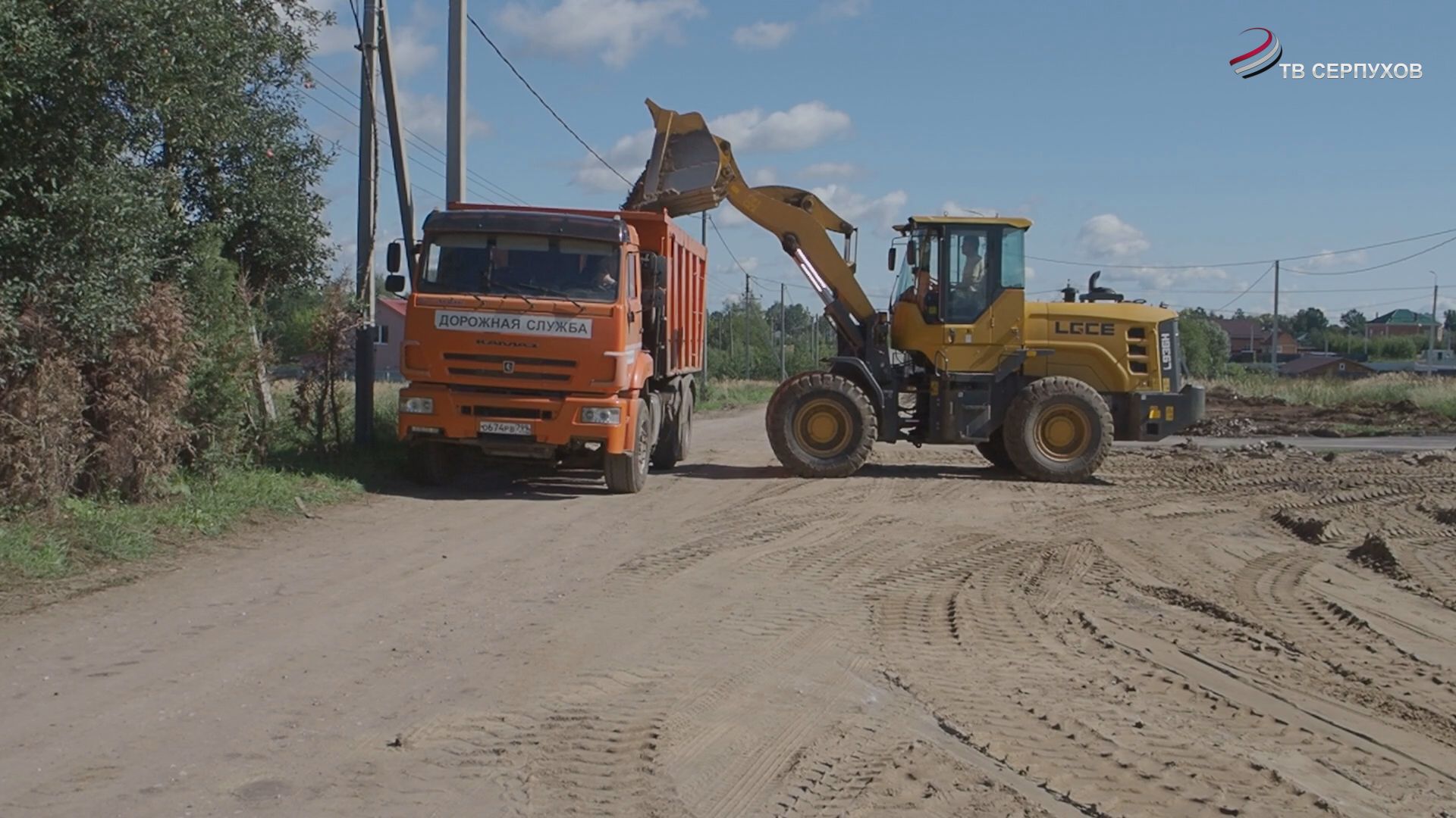 В Липицах идёт ремонт дорог к участкам многодетных семей