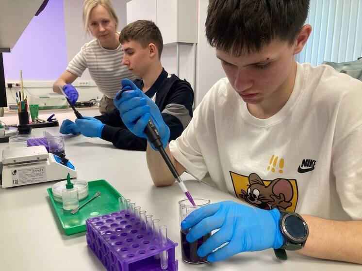 Площадку «БиоТех-Пущино» посетили лицеисты из Тулы