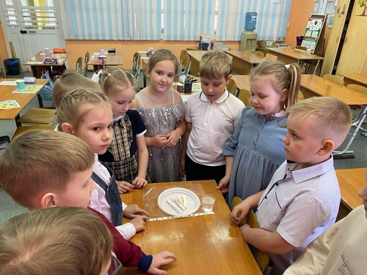 В серпуховской школе №19 прошли «Курсы будущих первоклассников»