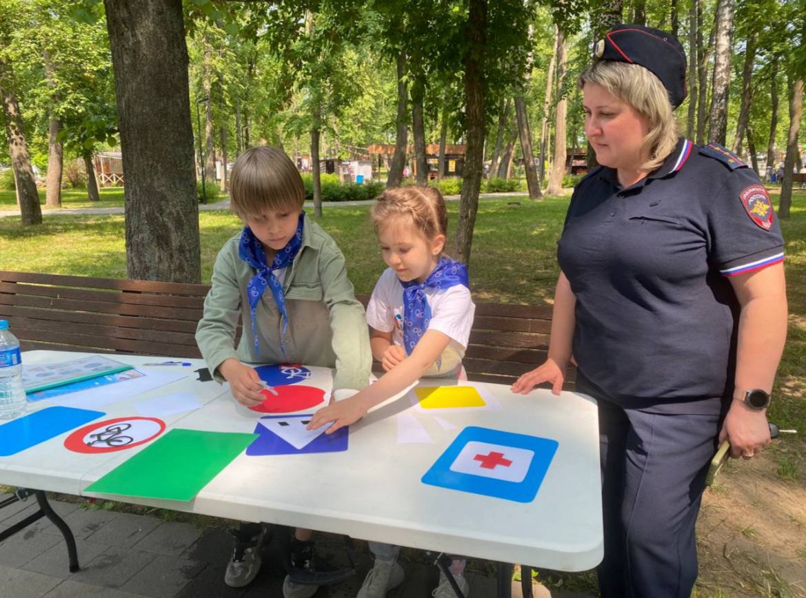 В Серпухове прошло мероприятие по профилактике детского дорожно – транспортного травматизма