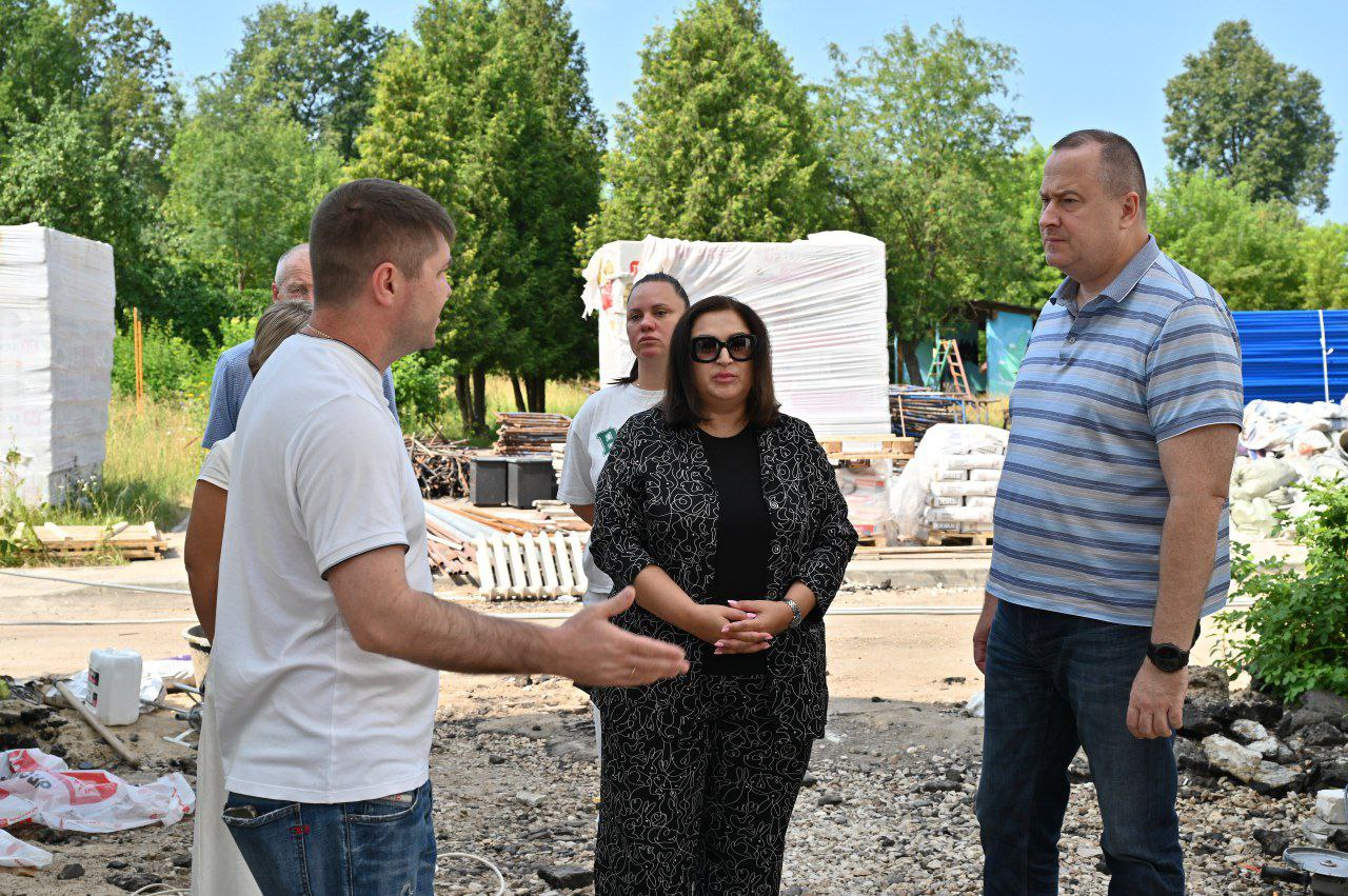 В детском саду посёлка Пролетарский в Серпухове продолжается капитальный ремонт