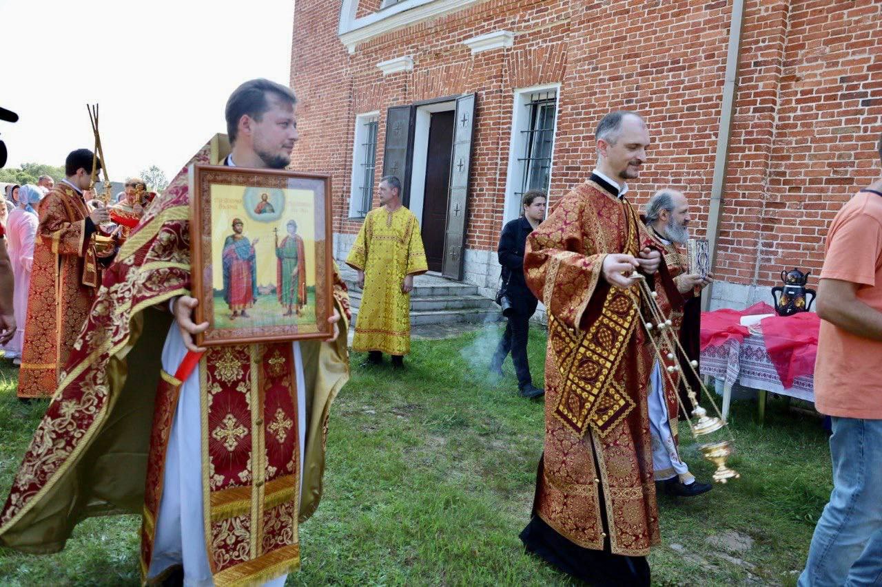В Серпухове отмечают День памяти благоверных князей Бориса и Глеба