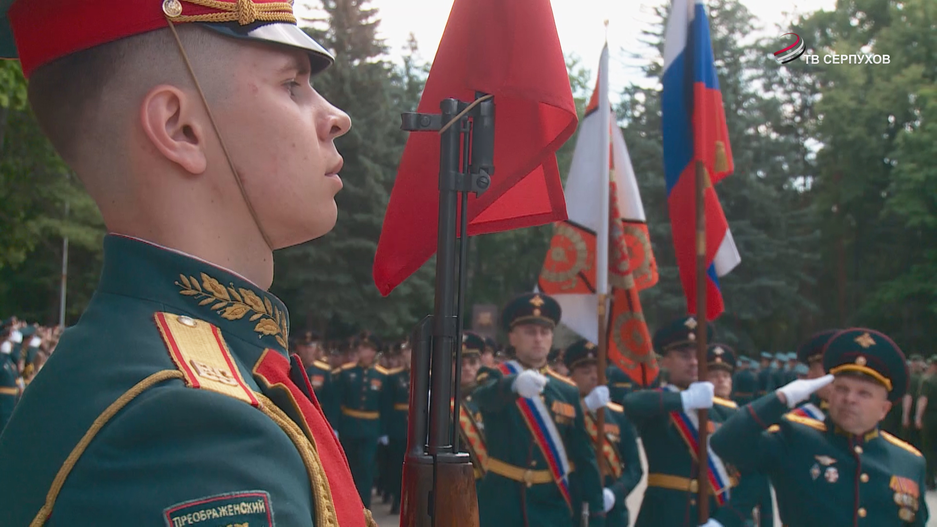 В Серпухове состоялся выпуск в филиале военной академии РВСН