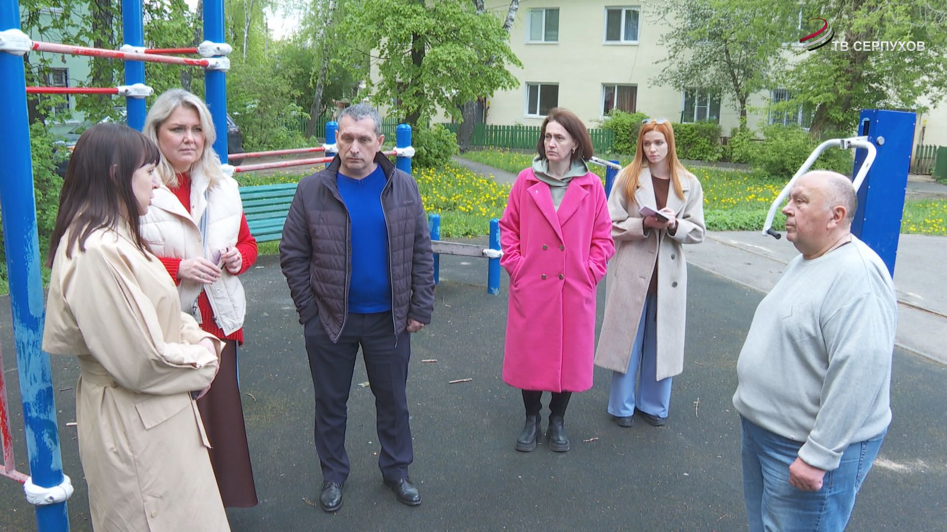 В Серпухове проверили содержание домов и придомовых территорий на улице Ракова