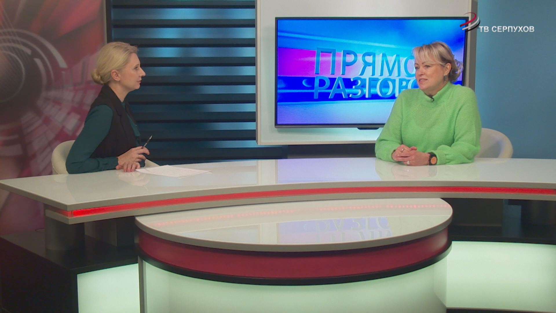 Прямой разговор . О. Синельникова - о себе и работе в театре