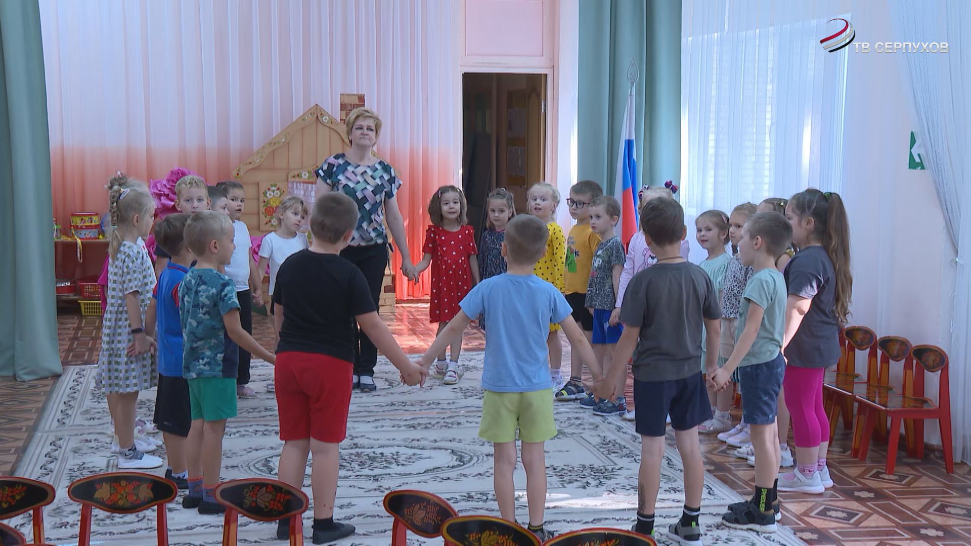 В Серпухове завершается текущий ремонт детского сада «Матрешка»