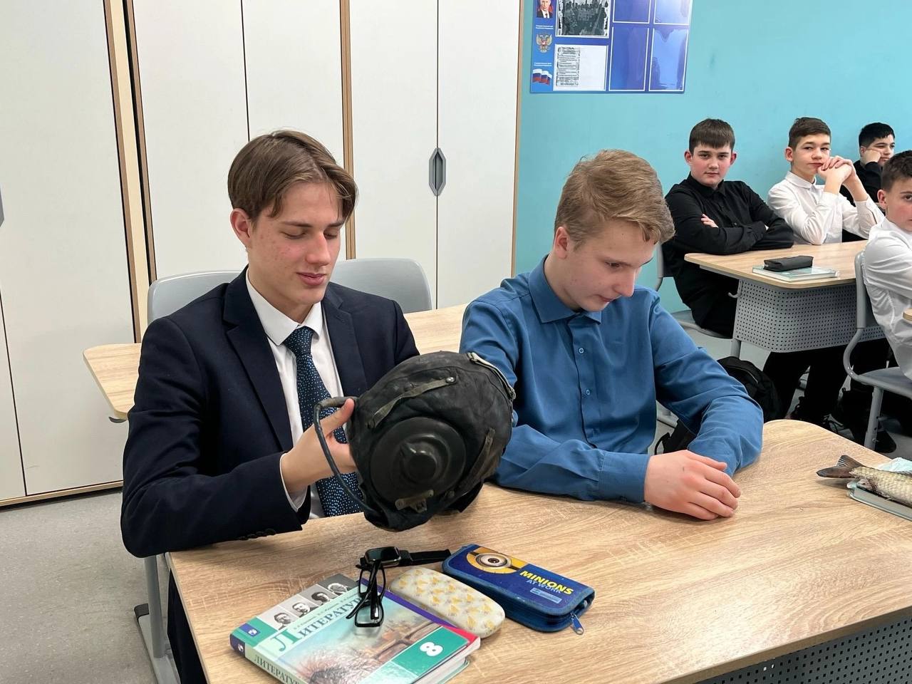 Для юных серпуховичей провели «Урок мужества»