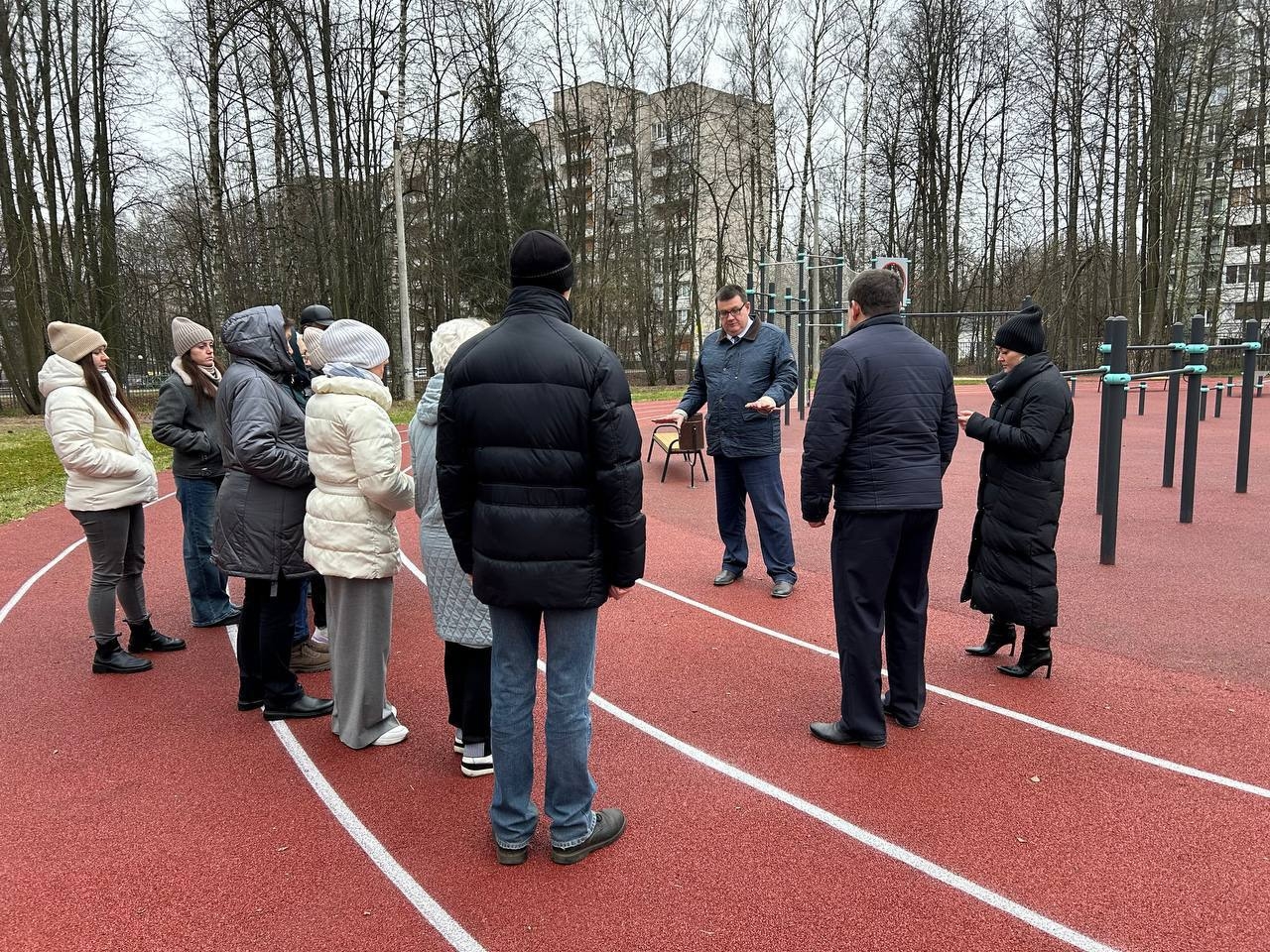 В Протвино готовят к открытию обновлённую спортивную площадку