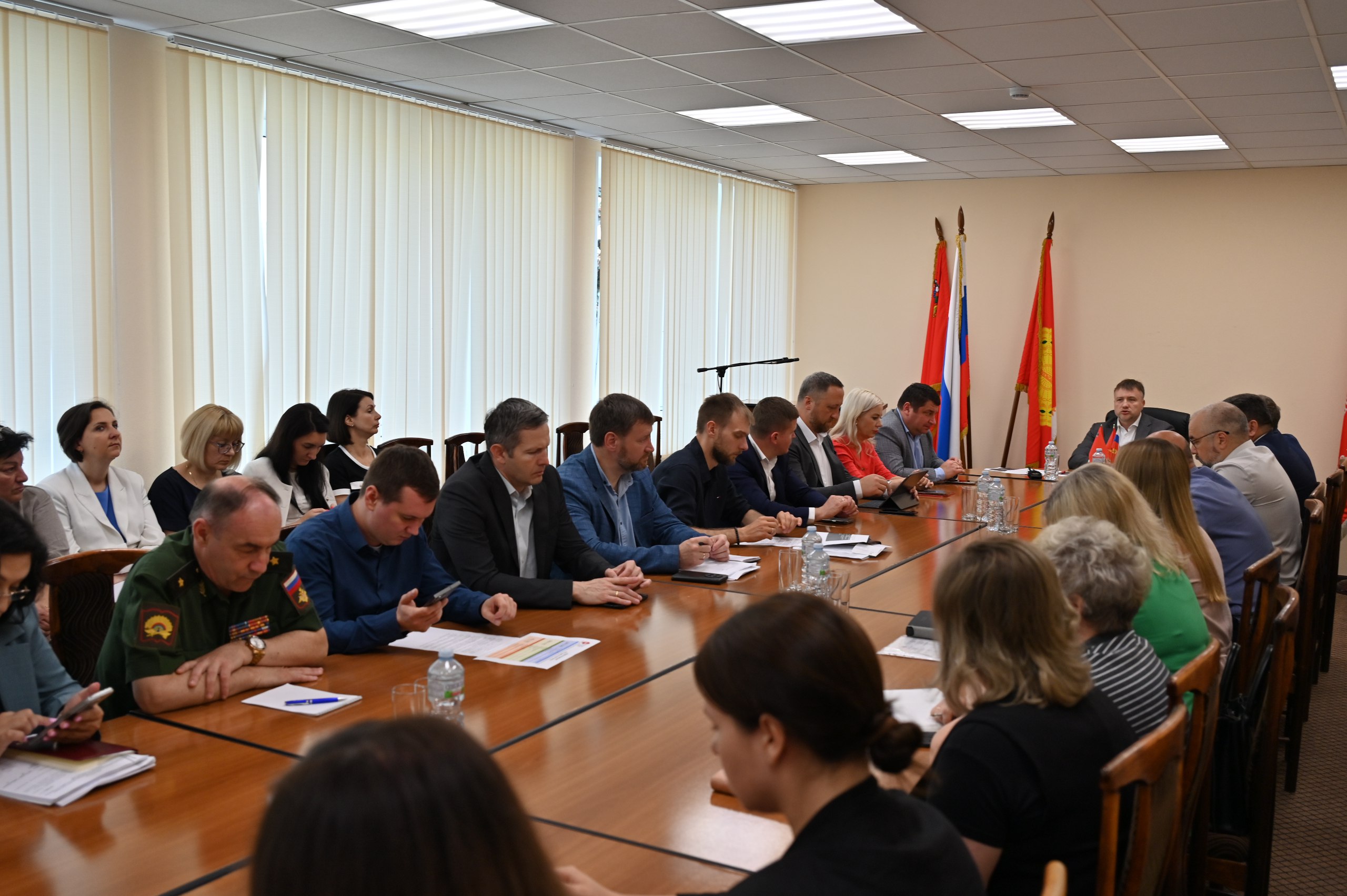 ВРИП главы Серпухова провёл еженедельное оперативное совещание