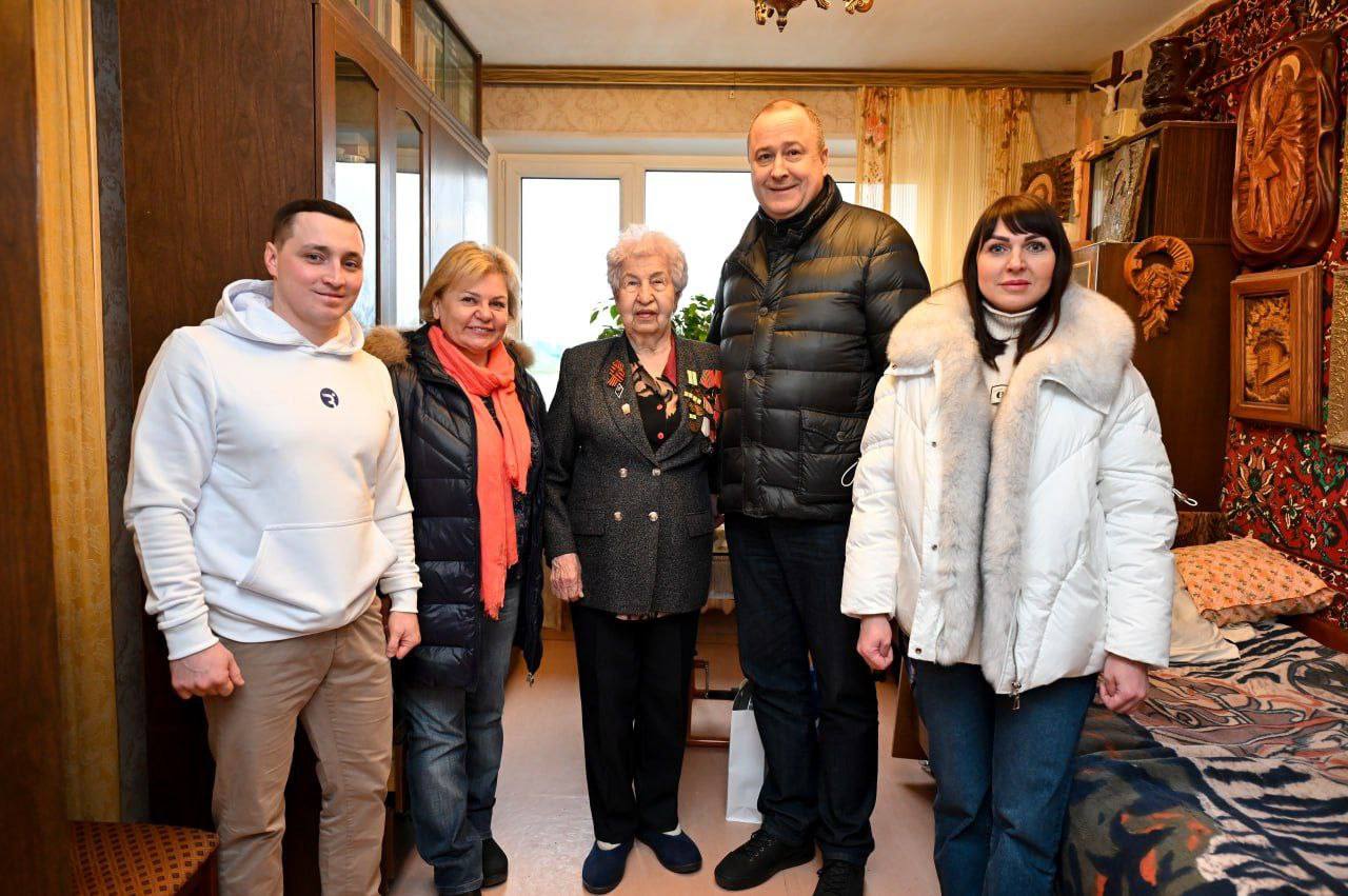 В Серпухове навестили свидетелей блокады Ленинграда