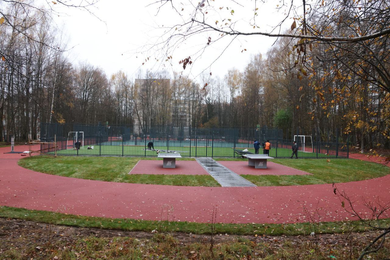 В Протвино возле Гимназии откроется большая спортивная площадка