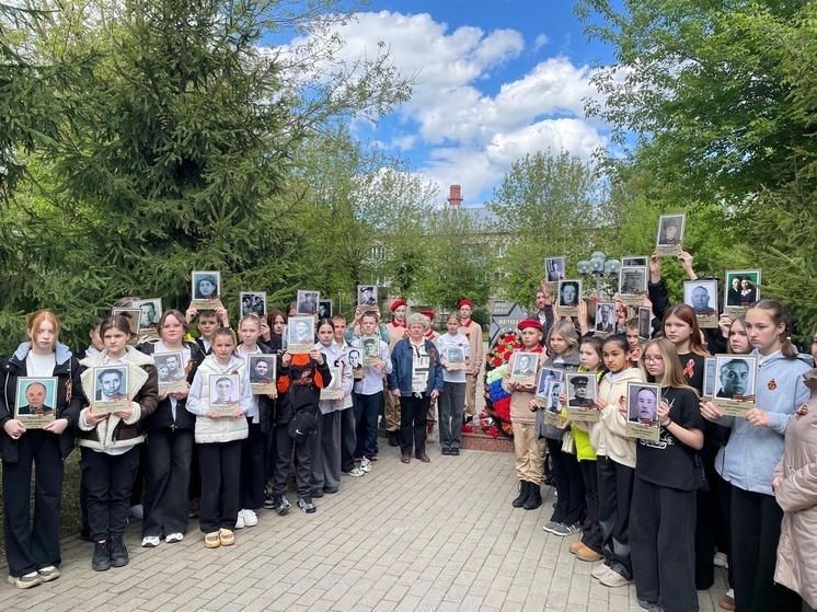 Мероприятия, приуроченные к 80-летию Победы, прошли в поселке Большевик в Серпухове