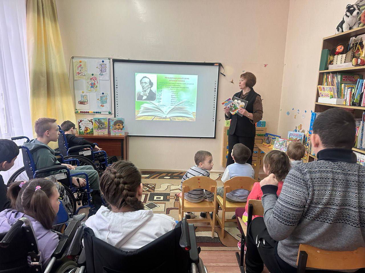 В реабилитационном центре в Протвино отметили День детской книги 