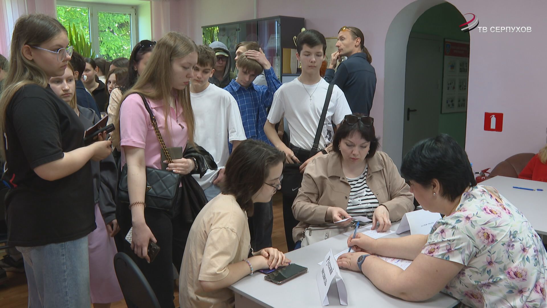 В Серпухове в Центре по профориентации и трудоустройству молодежи провели ярмарку рабочих мест