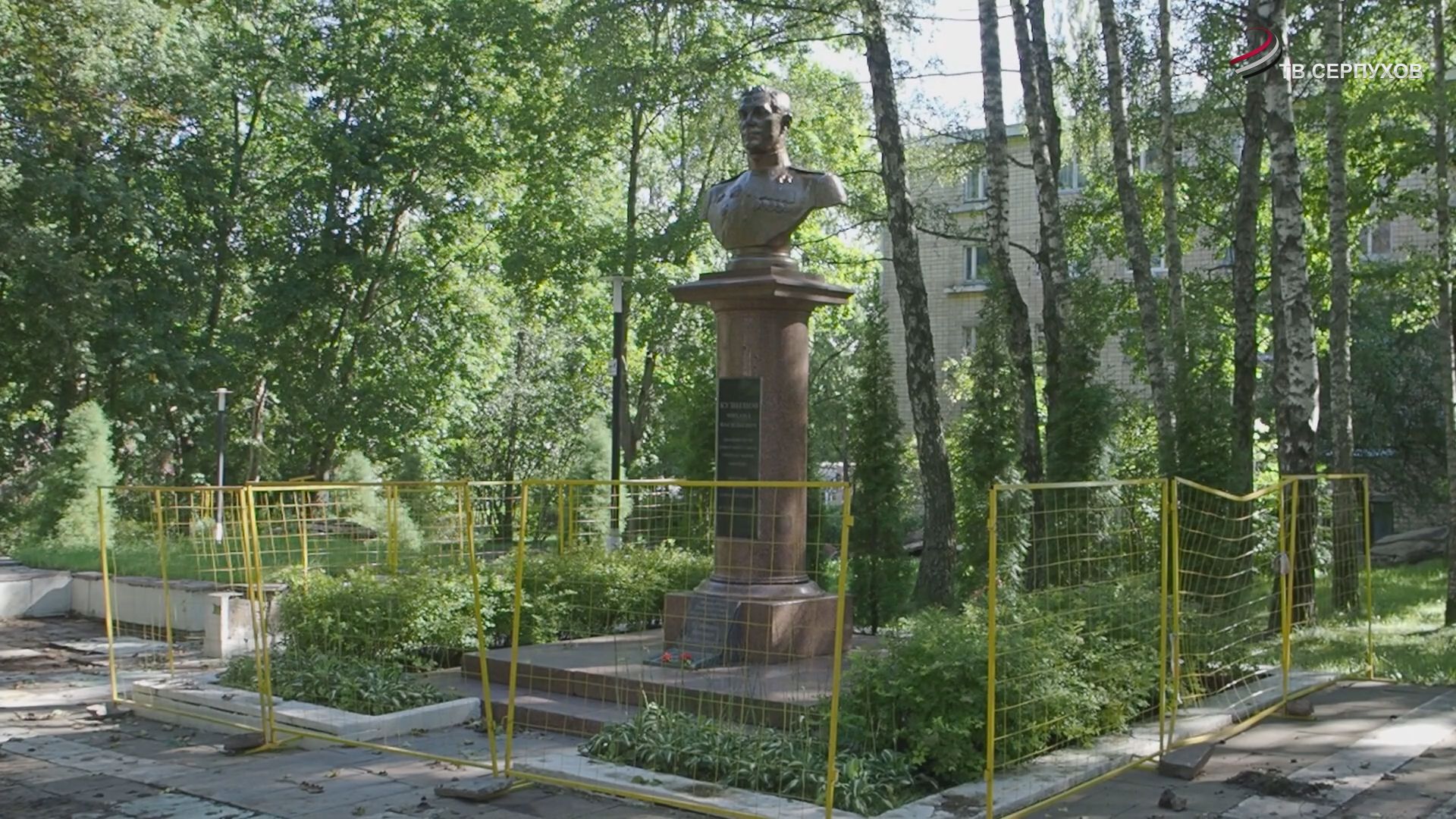 В Пущино продолжается масштабная реконструкция сквера имени Михаила Кузнецова