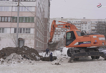 В Серпухове проводят замену участков тепловых сетей