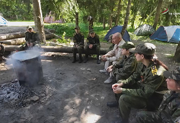 В Серпухове – детский военно-полевой слет