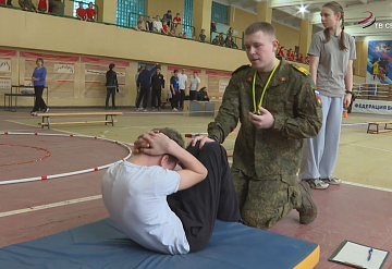 В Серпухове провели военно-спортивную игру "Зарница 2.0"