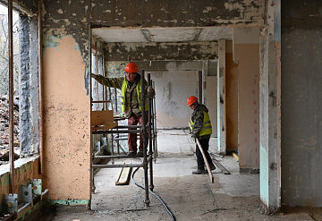 В Серпухове идет капремонт учреждений образования