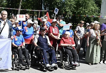 В Серпухове прошел фестиваль «Фитнес день» для людей с ограниченными возможностями здоровья