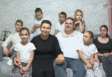 Многодетная семья из Серпухова получила статус ресурсной