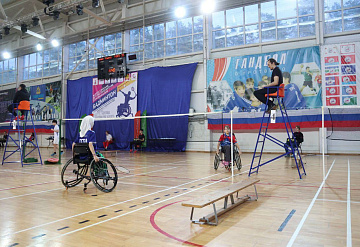 Всероссийские соревнования по бадминтону среди лиц с ПОДА прошли в Серпухове
