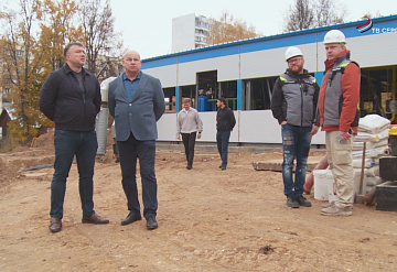 В Серпухове завершается строительство блочно-модульной котельной на улице Подольская