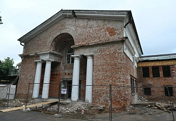 Продолжается долгожданная реконструкция Дворца торжеств «Центральный». 