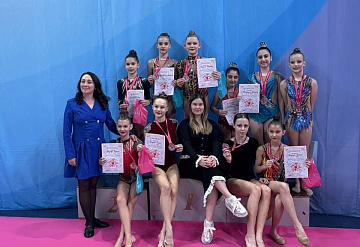 Воспитанницы спортивной школы «Зубрёнок» успешно выступили на турнире по художественной гимнастике