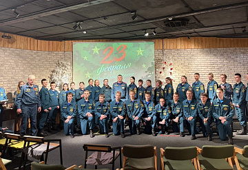 В Протвино прошла церемония принятия присяги будущими спасателями 