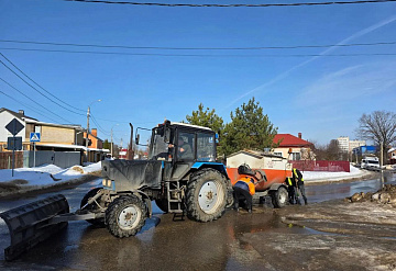В Серпухове стартовал ямочный ремонт дорожного полотна