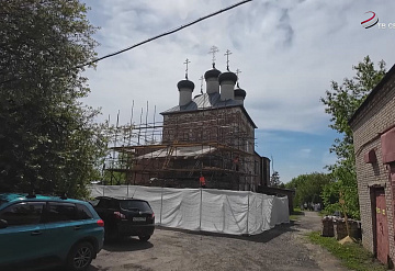 В одном из древних храмов Серпухова началась полномасштабная реконструкция