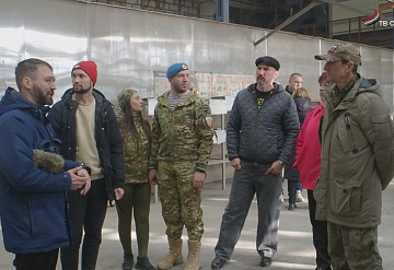 Участники СВО из Серпухова посетили крупное производство в Пущино