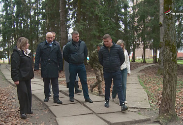 Глава Серпухова посетил Оболенск