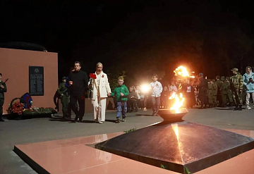 В преддверии Дня Победы в муниципалитете прошла акция «Свеча памяти». Участниками стали сотни жителей.